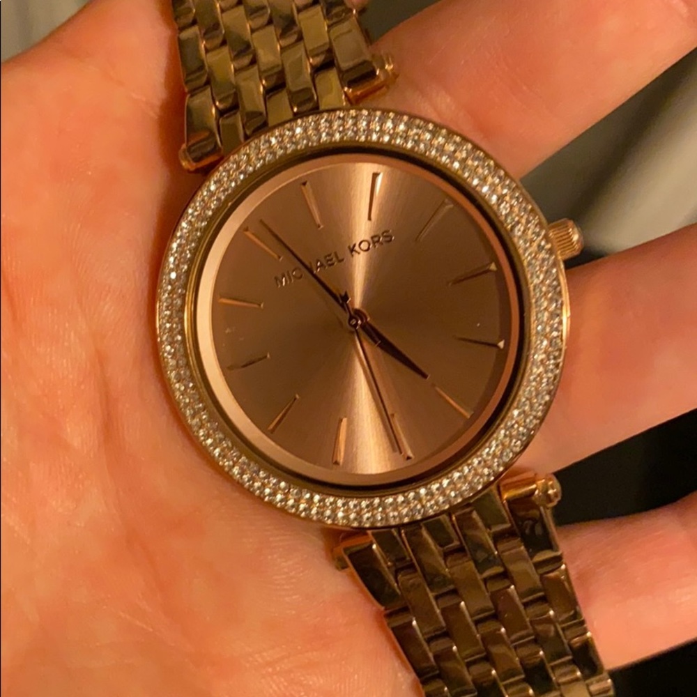 Michael Kors Rose Gold Tone Watch